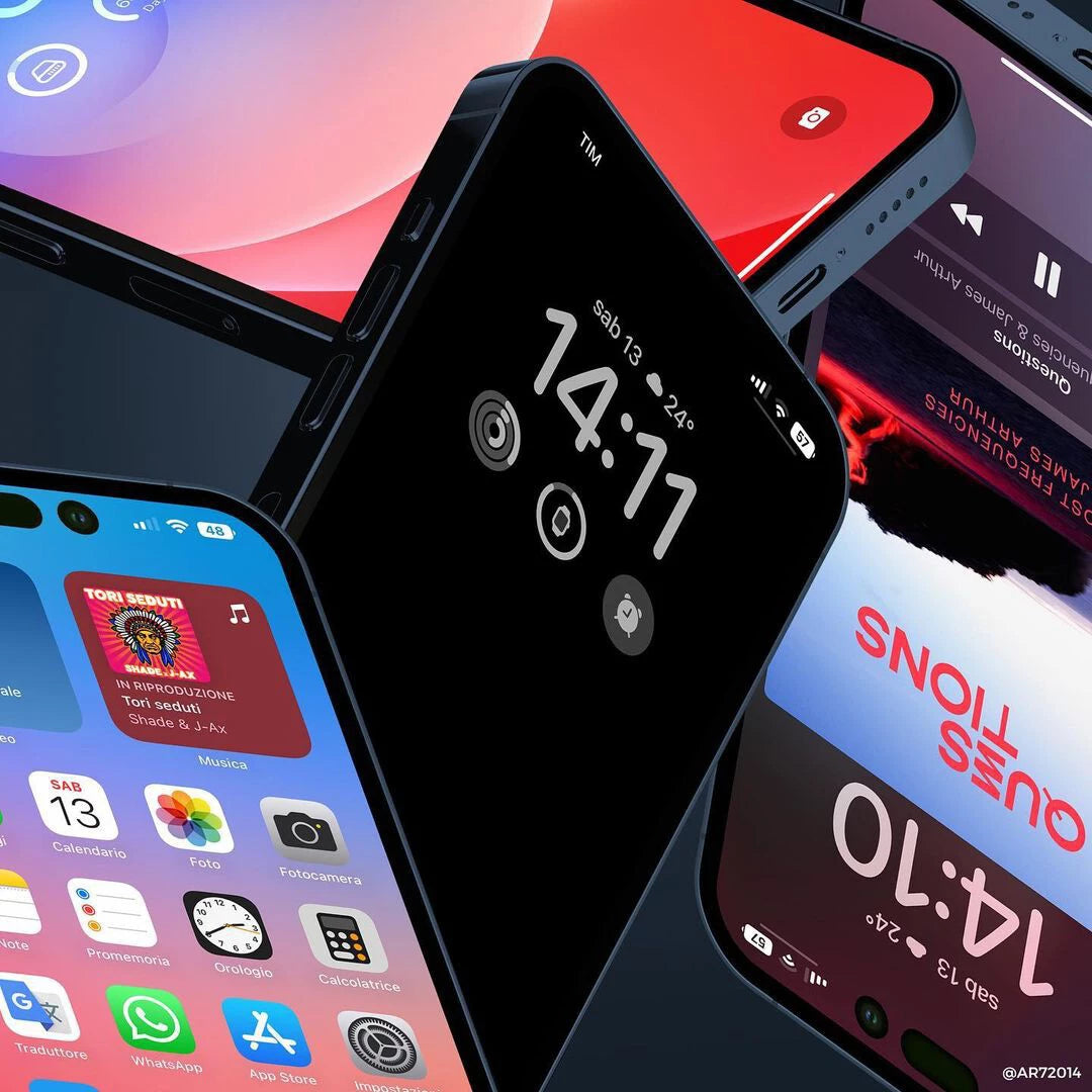 Así luce el iPhone 14 Pro con iOS 16