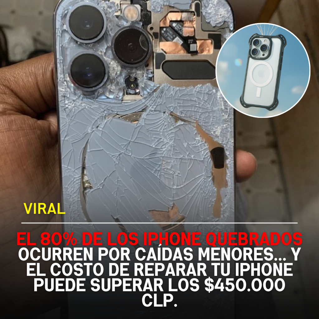 Carcasa para iPhone Urban black Para caídas de 7.5 MT