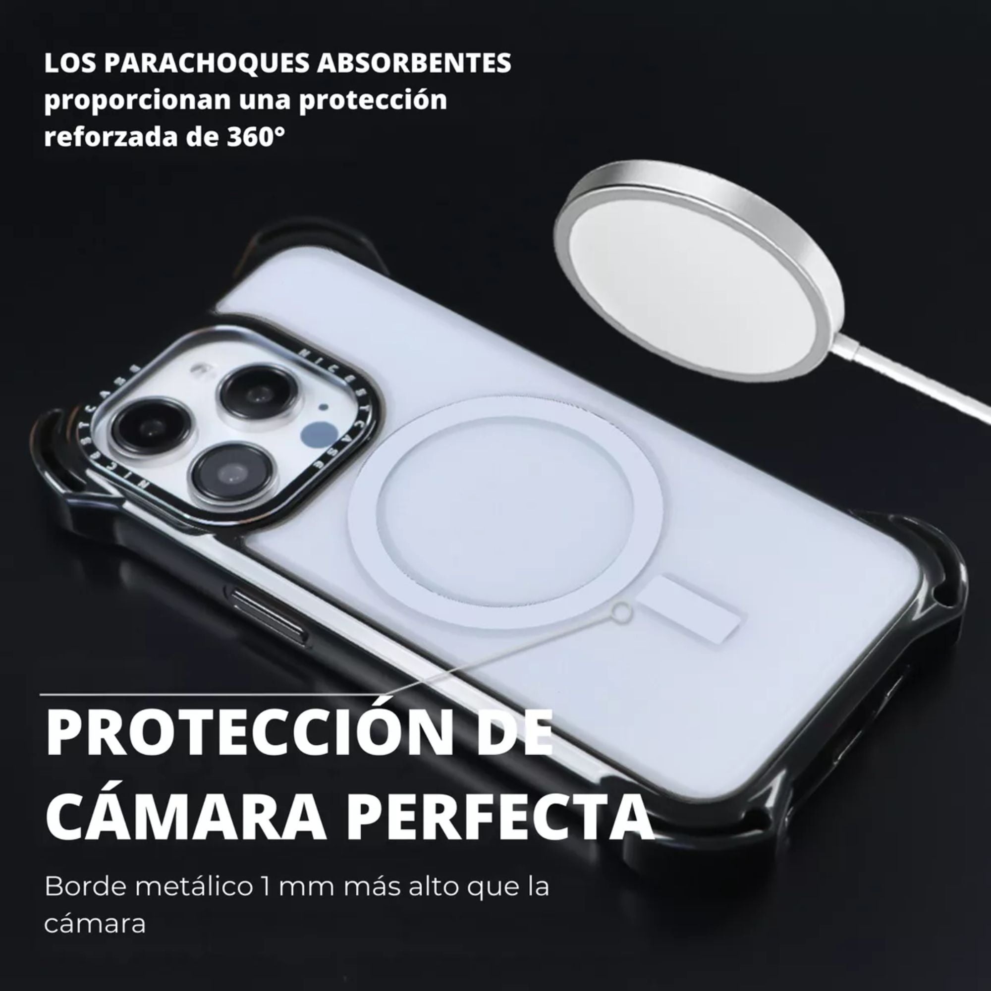 Carcasa para iPhone Urban black Para caídas de 7.5 MT