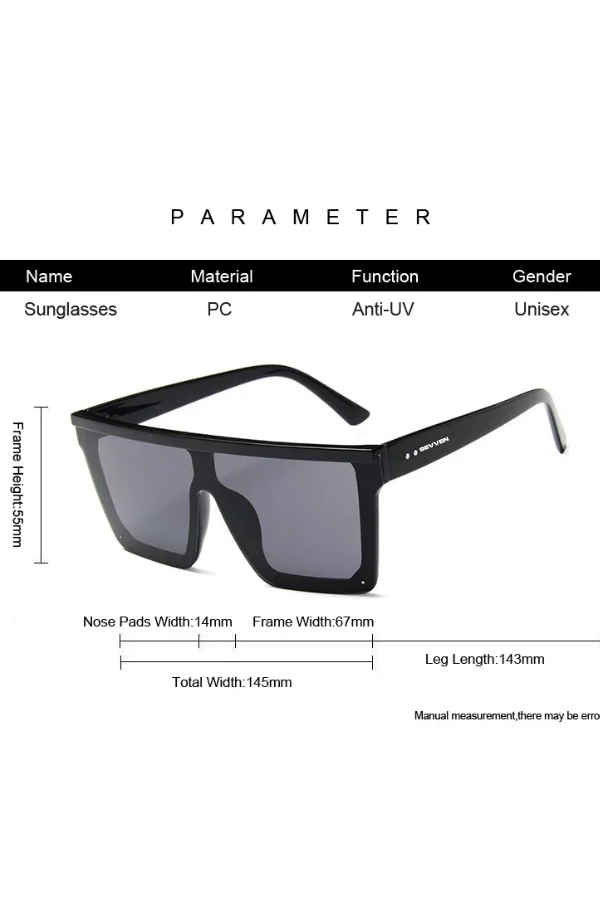 Lente de sol Urban Black