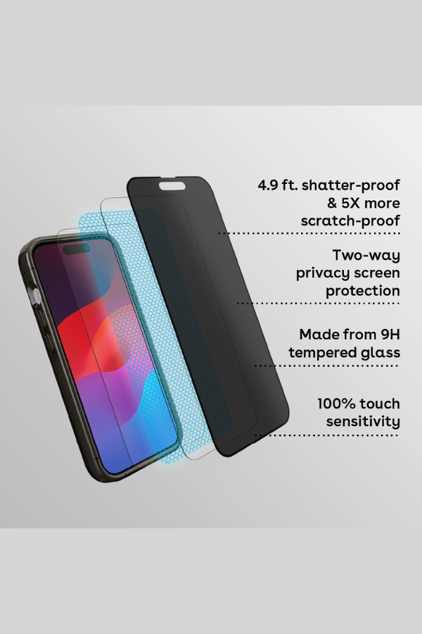 Lámina para pantalla Protector Spy para iPhone (Anti Espia)