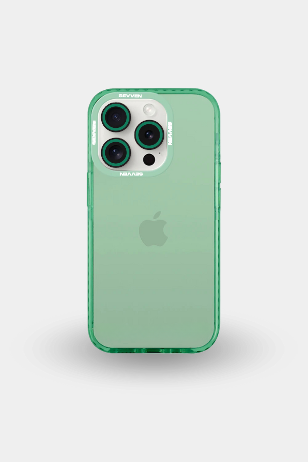 Carcasa+ protector de cámara para iPhone verde oliva