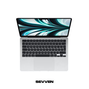 MacBook Air 13.6” M2 8n CPU 8n GPU 8GB RAM 256GB SSD Silver