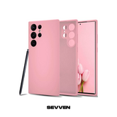 Carcasa para Samsung de silicona rosada